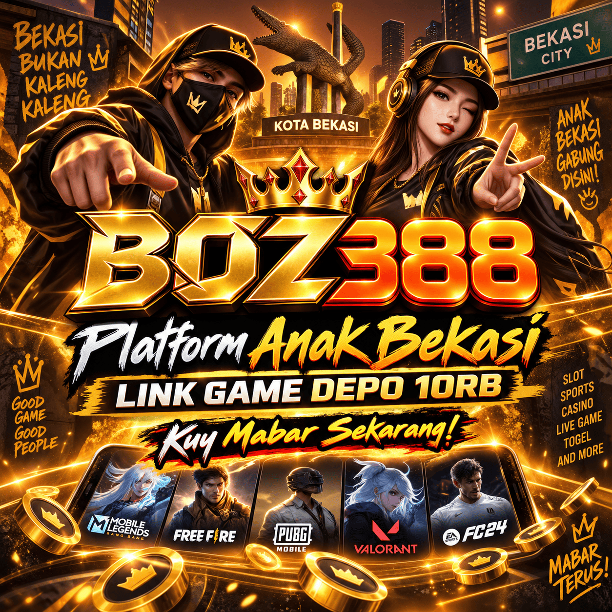 BOZ388: Platform Anak Bekasi Link Game Depo 10rb — Kuy Mabar Sekarang!